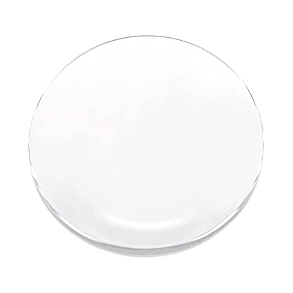 uxcell Watch Glass Sapphire Crystal Lens Single Dome Round 19mm Dia. 1.3mm Edge Thickness Replacement Parts, Clear