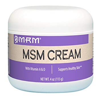 MRM - MSM Cream, Supports Healthy Hair, Skin and Nails (4 Ounces)