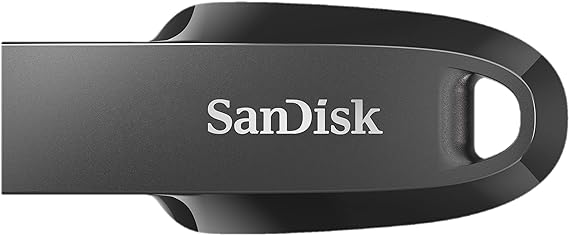 SanDisk 256GB Ultra Curve USB 3.2 Flash Drive Black up to 100 MB/s