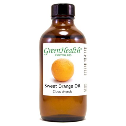 4 oz Sweet Orange Essential Oil (100% Pure & Uncut) - GreenHealth