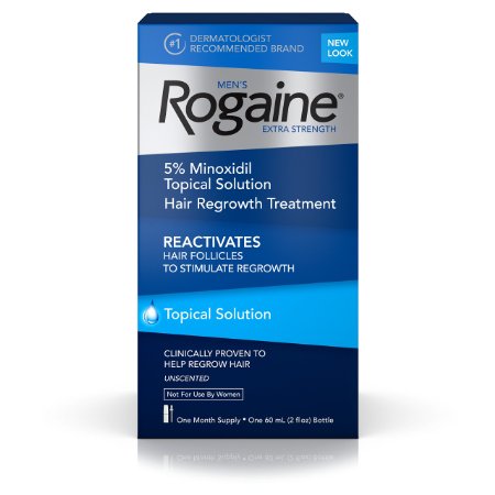 Men's Rogaine Solution One Month Supply