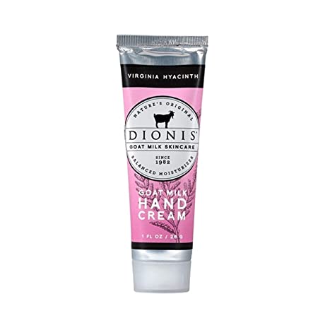 Dionis Goat Milk Skincare Hand Cream (Virginia Hyacinth, 1 oz)