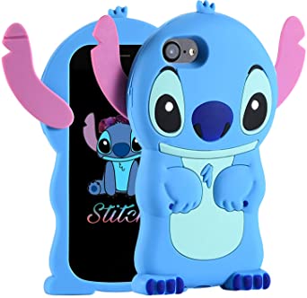 FINDWORLD Cases for iPhone 8 Plus/7 Plus/6S Plus /6 Plus Case, Cute 3D Cartoon Soft Silicone Animal Shockproof Anti-Bump Protector Boys Kids Gifts Cover Housing for iPhone 8 Plus/7 Plus/6 Plus