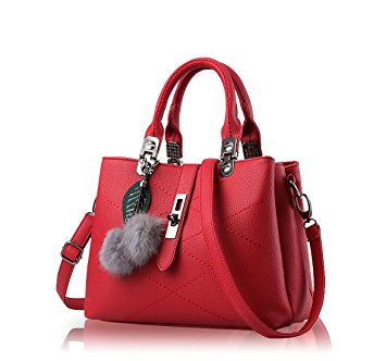 Nicole&Doris 2017 new wave packet Messenger bag ladies handbag female bag handbags for women(Claret red)
