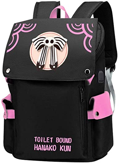 Gumstyle Toilet-bound Hanako-kun Anime Laptop Backpack Schoolbag Pencil Case Set