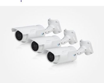 Ubiquiti UVC-3 UniFi 720p Indoor/Outdoor Video Camera with IR LED (3-pack)