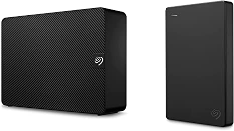 Seagate Expansion 6TB External Hard Drive HDD - USB 3.0 & Portable 2TB External Hard Drive Portable HDD – USB 3.0 for PC, Mac, Playstation, & Xbox - 1-Year Rescue Service (STGX2000400)