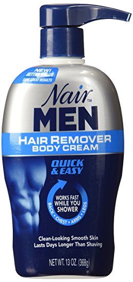 Nair Hair Remover Men Body Cream 385 ml Pump