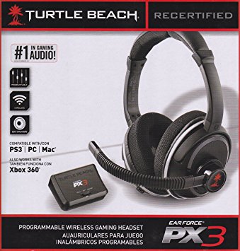 Turtle Beach Ear Force PX3 Programmable Wireless Gaming Headset (Certified Refurbished)