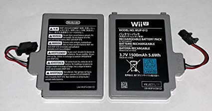 3.7V 1500mAh Battery Pack for Nintendo Wii U Gamepad WUP-012, WUP-010