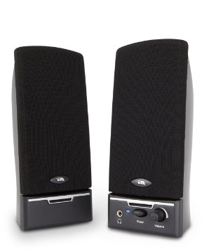 Cyber Acoustics 20 Amplified Speaker System Delivering Quality Audio CA-2014
