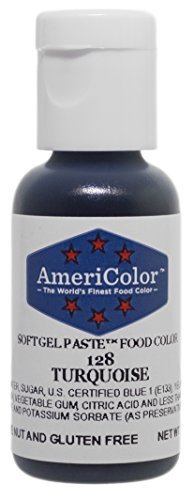 Americolor Soft Gel Paste Food Color, Turquoise
