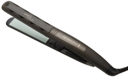 Remington S7210 Wet 2 Straight Flat Iron with Soy Hydra Complex, 1 Inch, Black