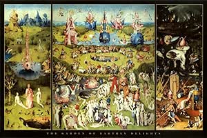 Garden of Earthly Delights Poster Print by Hieronymus Bosch (36 x 24)