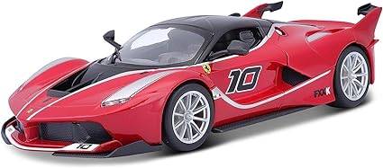 Bburago 1:24 Scale Racing Ferrari FXX-K Die Cast Vehicle (Colors May Vary)