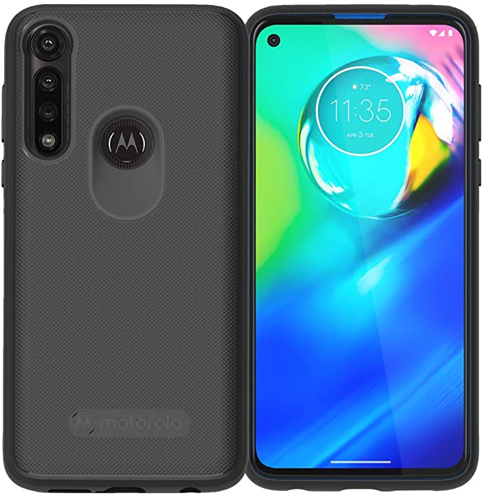 Motorola Essentials Moto G Power (2020) Protective Case- Black - Precision fit Shock Absorbing Cases for Enhanced Phone Grip, Style, Drop Protection [NOT for G Power 2021]