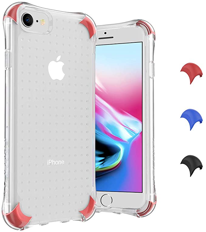 Ballistic iPhone 8 Clear Case, Heavy Duty Shockproof Bumper Case for iPhone 8/7/6/6s, 4.7'' Clear