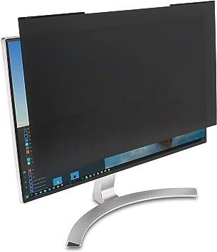 Kensington MagPro 24 Inch Magnetic Computer Privacy Screen for Desktop, Removable 16:9 Computer Privacy Filter, Anti-Glare Blue Ray Reduction, Compatible with Slim Bezel Monitors (K58357WW)