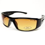 Xloop Hd Vision Black High Definition Anti Glare Lens Sunglasses Black 4098a