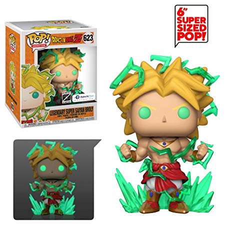 Pop Funko Animation Legendary Super Saiyan Broly #623 Exclusive 6"