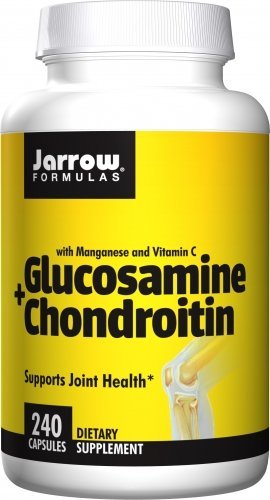 Jarrow Formulas Glucosamine and Chondroitin, Supports Joint Health, 240 Caps