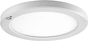 Leviton 9866-BOW, White 8" LED Downlight with Motion Sensor