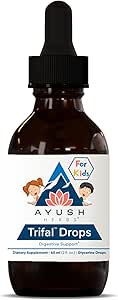 Ayush Herbs Trifal Drops for Kids, Digestive Support Supplement for Children, Drops for Digestion, Intestinal Health, and Antioxidant Boost