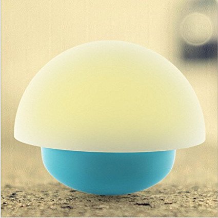 Tumbler Mushroom Touch Sensor Nightlight With 7 Color Changing LED Night Light For Baby