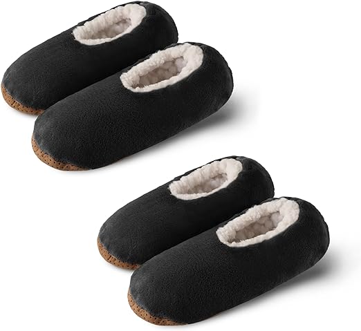 Elfjoy Men's Slippers Socks Autumn Winter Indoor Non-skid Floor Shoes mens