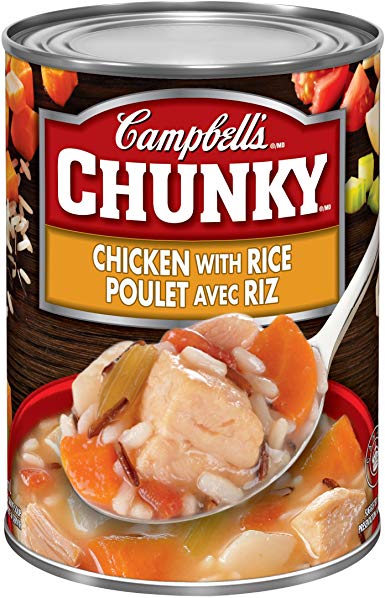 Campbell's Chunky Chicken With Rice Soup, 540ml