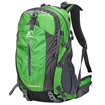 Terra Hiker 40L Trekking Rucksack with Internal Frame and Rain Cover for Long Hours Carrying
