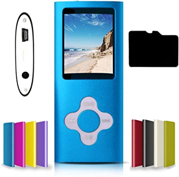 G.G.Martinsen Versatile MP3/MP4 Player with a Micro SD Card, Support Photo Viewer, Digital MP3 Player, MP4 Player, Video/Media/Music Player-(ANLAN)