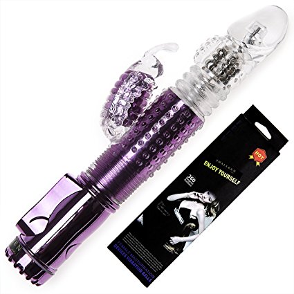 Shalleen Temptation Collection 3 - Pronged Clit Stimulator Clitoral G Spot Vibrator Sex Toy for Women- Beginner's Vibe,Adult Products