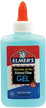Elmer’s Liquid Gel School Glue, Washable, 4 Ounces, 1 Count