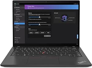 Lenovo ThinkPad T14 Gen 4 Laptop, Intel i7-1365U (10 Cores), 14.0" FHD (1920 x 1200) IPS Anti-Glare Touchscreen, 32GB DDR5 RAM, 2TB SSD, 1080P FHD RGB/IR Camera, 3 Year Warranty, Win 11 Pro - Black