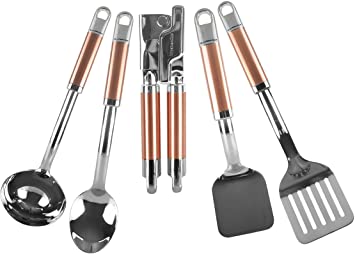 Kitchenaid 5-Piece Kitchen Tool Set, Copper