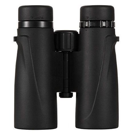 Binoculars 8x42 WaterproofFogproofShockproof BaK4 Roof Prism 178mm exif relief with Neck Strap and Carrying CaseBlack