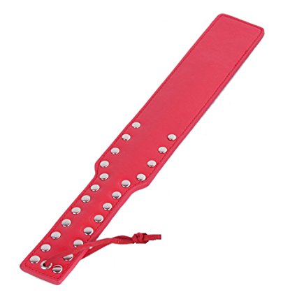 MUQU spanking paddle, superior, PU leather Rivets, kinky fetish accessories, Adult Flogger Whip, master & slave role play