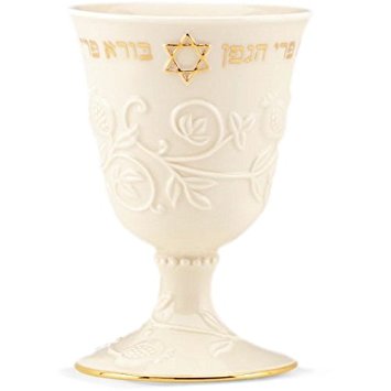 Lenox Judaic Blessings Kiddush Cup