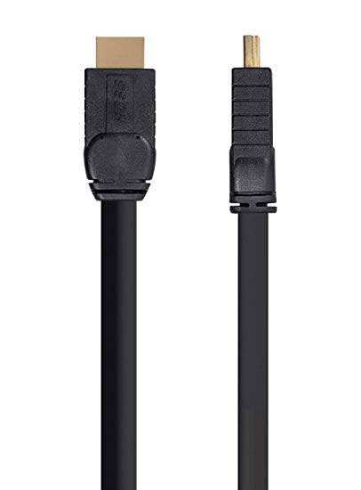 Monoprice High Speed HDMI Cable - 50 Feet - Black, Active, 4K @ 60Hz, HDR, 18Gbps, 24AWG, YUV 4:4:4, CL3 - HOSS