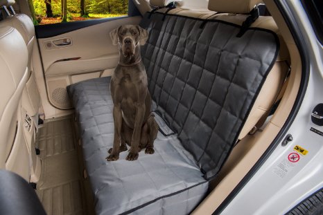 Homeyone Waterproof Dog Pet Travel Back Seat Cover Pad