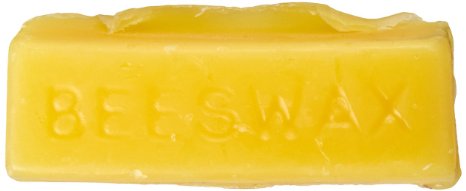 100 ORGANIC Hand Poured Beeswax - 1oz each - Premium Quality Cosmetic Grade Triple Filtered Bees Wax 5 or 6 Bars Additional Bar May Be Included to Make Sure Minimum of 5oz of Beeswax