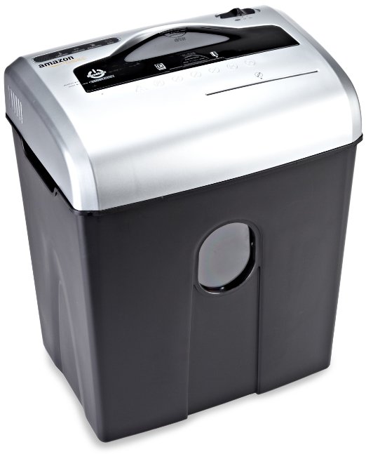 AmazonBasics 12-Sheet Cross-Cut Paper CD and Credit Card Shredder