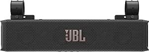 JBL RallyBar S - 21" Bluetooth Universal Outdoor Vehicle Soundbar with Built-in 150w RMS Amplifier, IP66 Water & Dust Resistant, Black