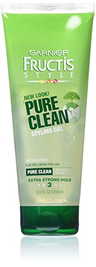 Garnier Fructis Style Pure Clean Styling Gel, 6.80-Fluid Ounce (Pack of 3)