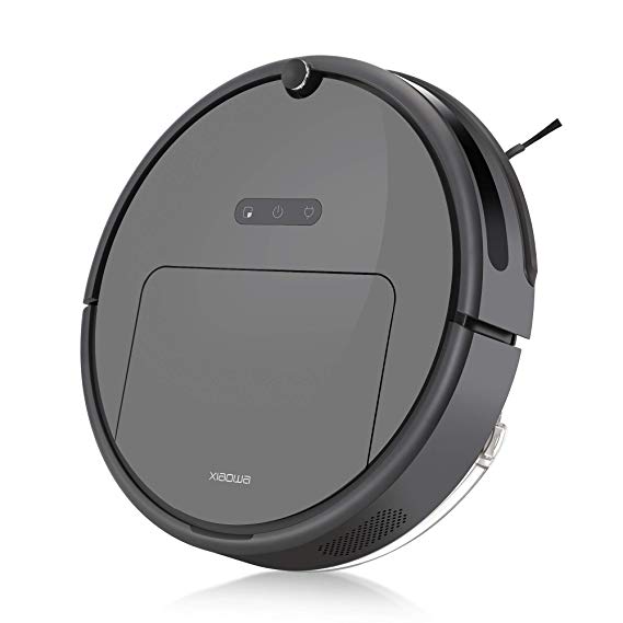 Roborock E25 Robot Vacuum Cleaner Sweeping and Mopping Robotic Vacuum Cleaning Dust and Pet Hair, 1800Pa Strong Suction and App Control, Route Planning on Hard Floor, Carpet and All Floor Types