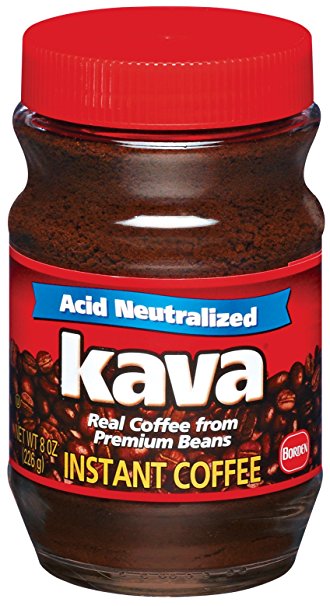 Kava Acid-Neutralized Instant Coffee, 8-Ounce Container
