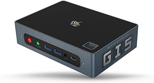 Mini PC Windows 10 Pro, Beelink GTi8 Mini Computers with Intel i5-8259U, Desktop PC 8GB DDR4 256GB SSD, Desktop Computers WiFi 6, BT5.0, Fingerprint Identification Micro PC Support Windows 11