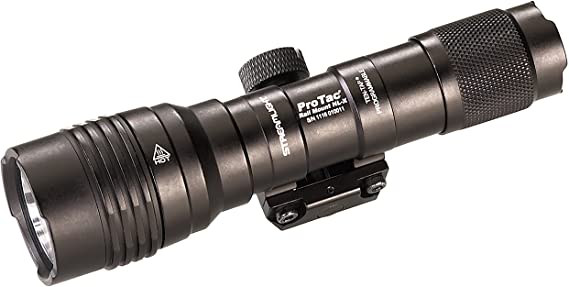 Streamlight 88071 ProTac Rail Mount HL-X USB 1000-Lumen Rechargeable Dual Fuel Long Gun Light With Remote Switch, Remote Retaining Clips, Mounting Hardware, USB Battery & Cord, Black – Box Packaged