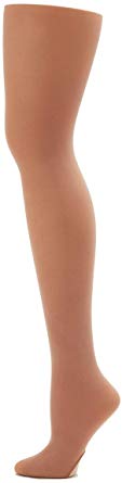 Capezio Girls' Ultra Soft Self Knit Waistband Tight